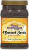 Rani Black Mustard Seeds Whole Spice (Kali Rai) 42oz (2.7lbs) 1.22kg Bulk