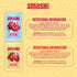 Packets 12-Pack Smash Foods Single Serve Jam | Variety | Natural, Keto & No Sugar Added | Vegan & Upcycled Fruit Spread