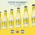 6.8 oz Pack 4 Fever-Tree Sparkling Sicilian Lemonade Premium Soda Mixer for Cocktails and Mocktails, fl Bottles