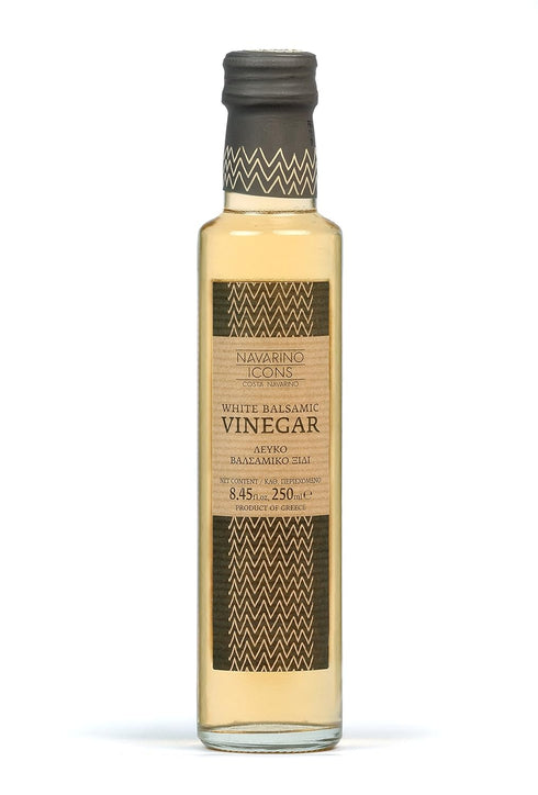 NAVARINO ICONS White Balsamic Vinegar, 8.5 Ounce