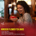 40 100% FreshDrinkUS, Premium Hibiscus Flowers Tea Bags, Natural, Pure from Hibiscus Flowers. Loose Flower Herbal Tea.