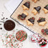 Christmas Cookie Gifts | Holiday Shortbread Cookies | Chocolate Cookies Snowflakes, Christmas Trees, Stocking Stuffers