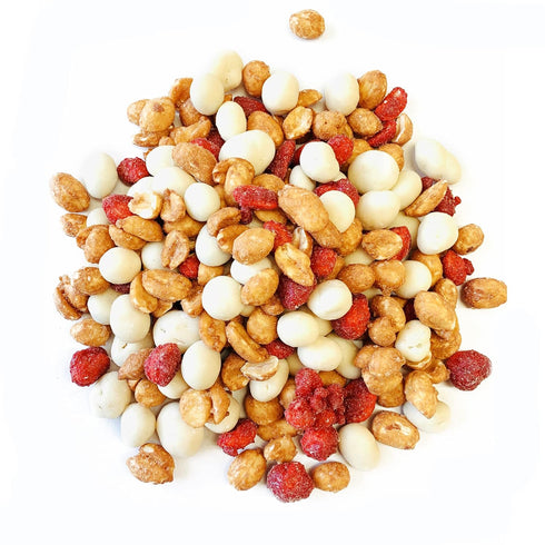 3 NY SPICE SHOP Candy Honey and Milk Medley Mix Pound Trail Mix Snack Mixture of Honey Roasted Peanuts, Sugar Toasted