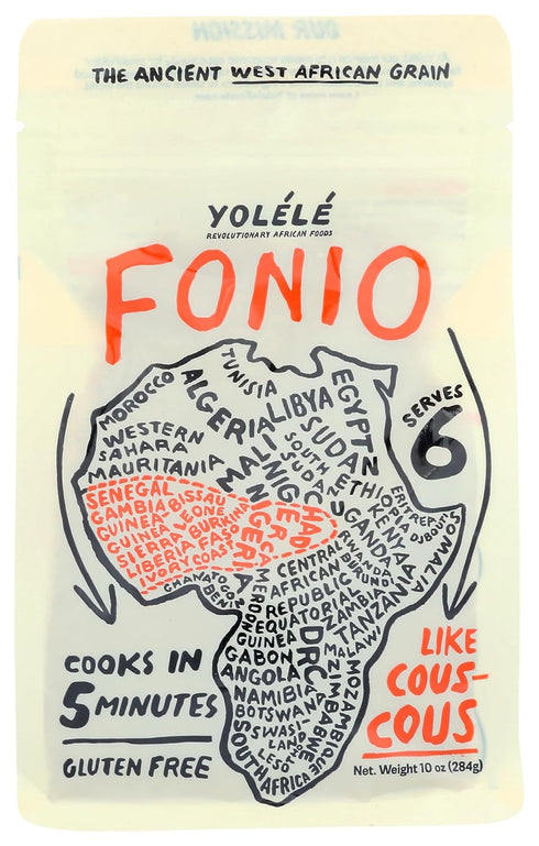 YOLELE Fonio Grain, 10 OZ