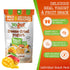6 Pack, 5 Packs YoGut Freeze Dried Yogurt Snack, Mango, Healthy Snacks for Kids, Toddlers & Adults, Gluten Free, Non
