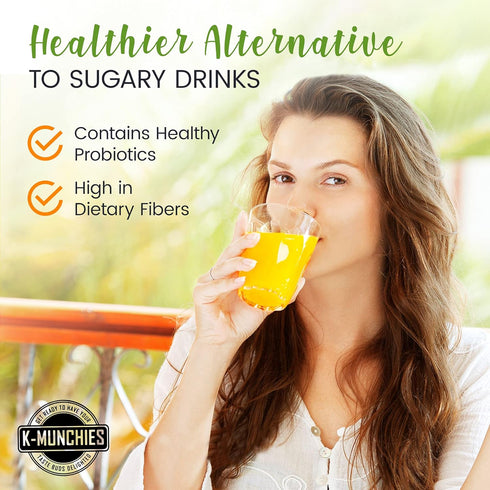 K-Munchies 2 900 mL CJ Petitzel Fruit Vinegar Drink - x Korean Pineapple Vinegar Concentrate - Premium Taste Fruit