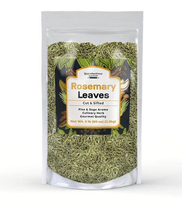 Unpretentious Rosemary Leaves (5 lb), Cut & Sifted, Cooking Herb, Non-GMO