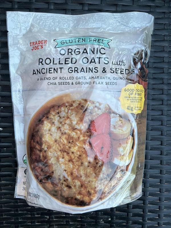 Generic Trader Joe's Organic Rolled Oats with Ancient Grains and Seeds, Gluten Free
