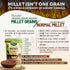 (950g/2 lbs) Danodia Foods Roasted Pearl Millet (Bajra) Flour | Sprouted, Dried & Roasted Whole Grain Flour | Naturally