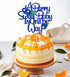 Blueberry-Themed Baby Shower Cake Topper - A Berry Sweet Baby is on the Way