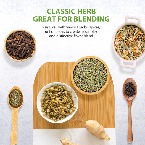 7.76 oz (220g), Soeos Dried Rosemary Leaves, Whole Rosemary for Cooking, Seasoning, Baking, Roasting, Marinades