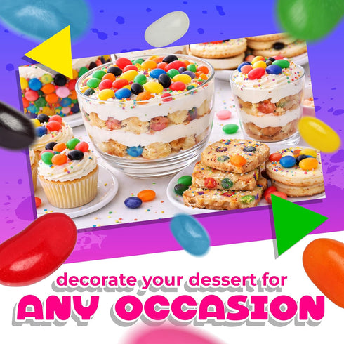 1 Lb Jelly Beans | Bag | Assorted Jelly Beans | Classic Fruit & Licorice Flavors | Chewy Candy for Gifting, Dessert