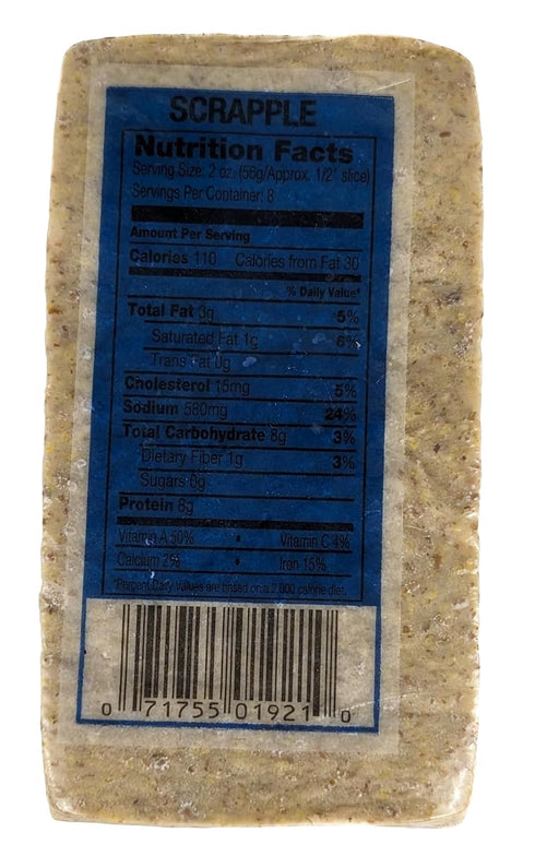 Generic 1lb Kunzler Scrapple
