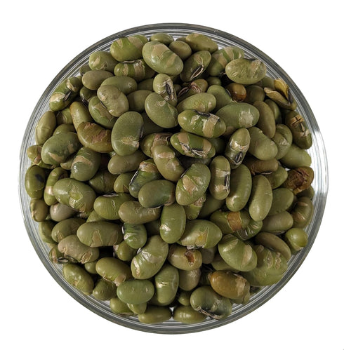 1.25 Lbs. Dry Roasted Edamame by Medley hills farm in Reusable Container - edamame dry roasted and Lightly Salted