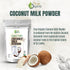1 Lb True Organic Coconut Milk Powder, | USDA & Kosher | Plant-Based Creamer for Coffee, Tea & Smoothies | Non-GMO