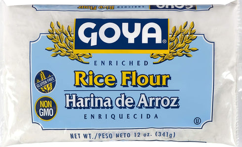 12 (Pack 24) Goya Foods Enriched Rice Flour, Ounce