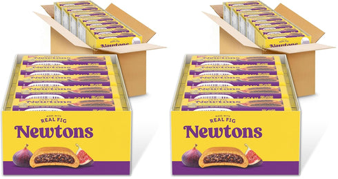 Fig Newtons Newtons Fig Bars, Soft Fruit Chewy Bars, Vegetarian, 40 Snack Packs (Pack