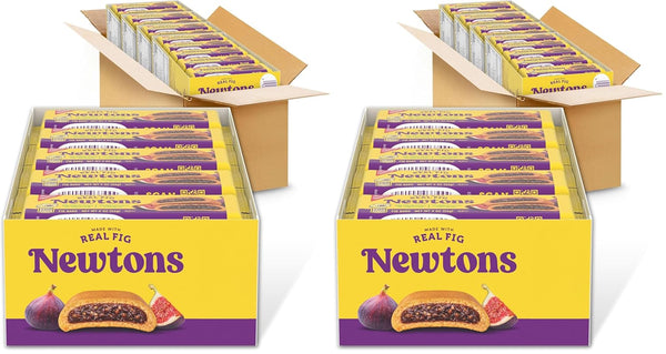 Fig Newtons Newtons Fig Bars, Soft Fruit Chewy Bars, Vegetarian, 40 Snack Packs (Pack