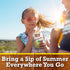 Country 10 6 oz Time Ready to Drink Flavored Drink, Pouches, for School Lunches and On-the-Go Hydration, Lemonade, No