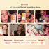 12 oz (4 Packs) Adaptogen Drink Silly Non-Alcoholic Drink & Sparkling Mocktail with Kanna & Lions Mane for Mood, Focus