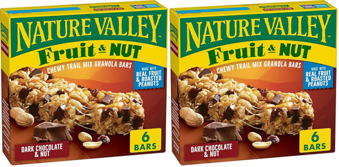 Nature Valley Granola, Fruit & Nut, Dark Chocolate & Nut, 7.4 oz,