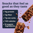 (6G 3s, 1oz, 12-Pack Tosi Nut Bars, Almond Dark Chocolate, Healthy Snacks for Adults & Kids, Plant Based Crunchy Bars