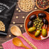 Packed 1 lb. (16 oz.) Chickpeas, Yellow single roasted, Tasty Snack, Plant-Based Protein, Versatile, Energy, Garbanzo