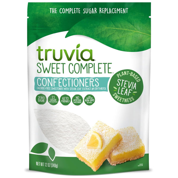 Truvia Sweet Complete Confectioners Calorie-Free Sweetener with the Stevia Leaf, 12 oz