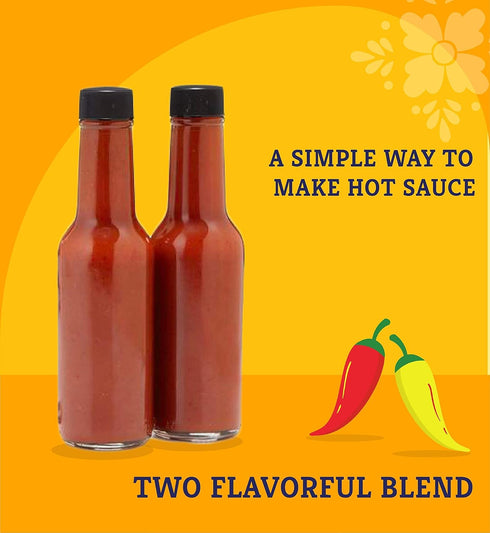 DIY Hot Sauce Making Kit with Two Unique Blends by Craft a Brew