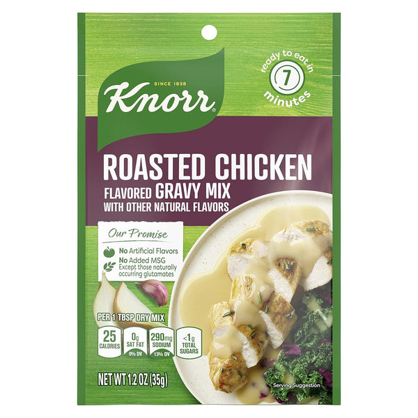 Knorr Gravy Mix Roasted Chicken Gravy For Delicious Easy Meals and Side