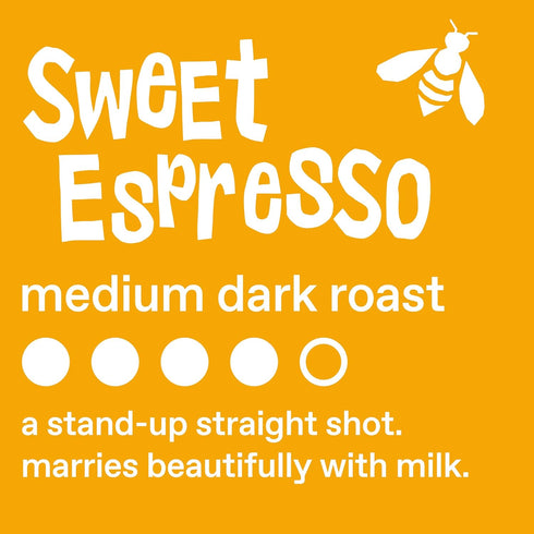 (12 Oz 0.75 Lb (Pack 2) Ethical Bean Fairtrade Organic Coffee, Whole Bean Espresso Coffee Bag), Sweet Espresso Medium