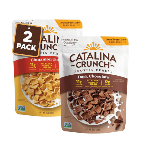 Catalina Crunch Protein Cereal - Sugar Free Breakfast Cereal with 11g of