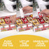 Packs (150 Pack) 50 Grab-n-Go Condiment - Single Serve Pouches of Ketchup, Mustard, & Mayo - Dispenser Box, Great