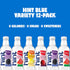 Pack 16 Oz (Pack 12) Hint Infused Bottled, Best Sellers Variety - Sugar Free Flavored with Zero Calories, Natural