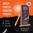 West Country Legends 100g Pack 2 Spicy Chilli Cheese Straws Traditional Cheddar Cheese Straws with a Spicy Kick Oven