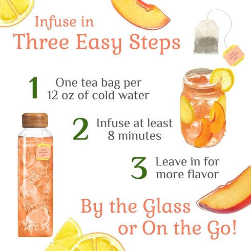 Pack, 18 Count (Pack 6), 108 Bigelow Botanicals Cold Water Infusion Herbal Variety Caffeine Free Tea with Cranberry