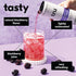 12 OZ 12 Pack Tru Refresh Seltzer, Sparkling Water with Electrolytes, Prickly Pear, Lemon Balm & Real Blackberry Juice