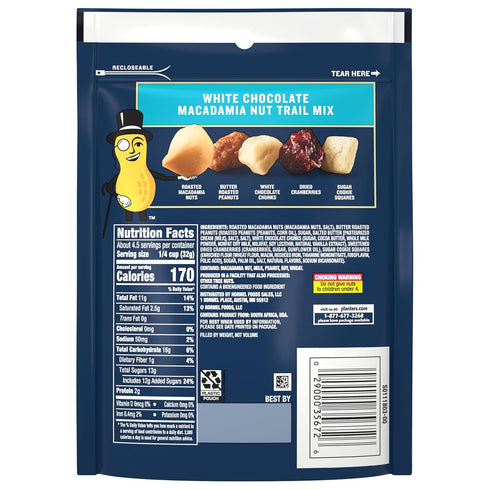 5oz Planters Trail Mix White Chocolate Macadamia Nut