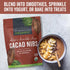 1 LB (454 Viva Naturals Organic Cacao Nibs, Unsweetened, g), Keto Friendly, Vegan, Non-GMO, Gluten-Free Chocolate Chip