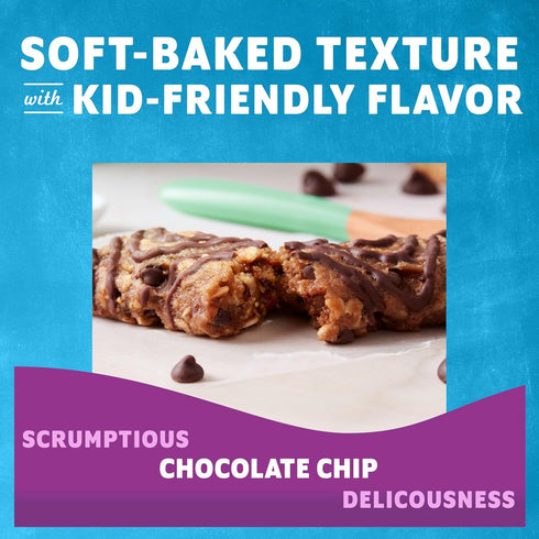 12g (18 Pack) Zbar - Chocolate Chip - Soft-Baked Energy Snack Bars - Non-GMO - Whole Grains - USDA Organic Granola Bars