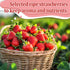7oz Whole Freeze-Dried Strawberries - Dried Strawberry Snacks, Crispy Dehydrated Fruit Snack for Yogurt, Oatmeal