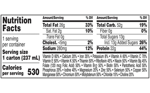8 OZ (Pack 3) Boost Very High Calorie Nutritional Drink Very Vanilla, Made with Natural Vanilla Flavor & No Artificial