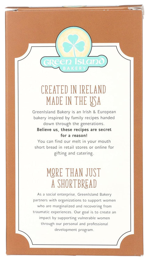 Green Island Bakery 5 , Cookies Shortbread Irish Chocolate Chip, Ounce