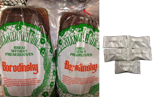 Russian Hleb Russian Borodinsky Bread (Pack of 2)
