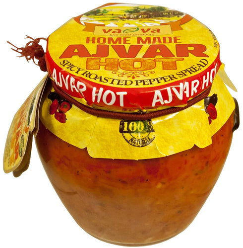 Va-Va Ajvar Hot Vegetable Spread, 540 Gram