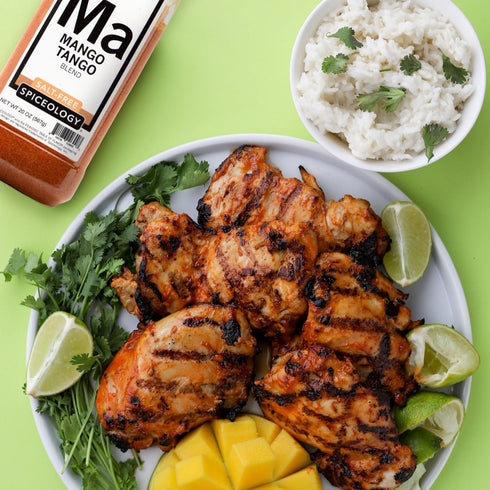 20 oz Spiceology Mango Tango Salt-Free Seasoning Sweet, Tangy Chamoy-Inspired Spice Blend with Real Dried Mango
