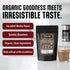 10 Oz Blentte - Organic Mocha Drink Mix - Latte, Cappuccino, Frappe, Hot Chocolate & Coffee Blend - For Instant Smooth