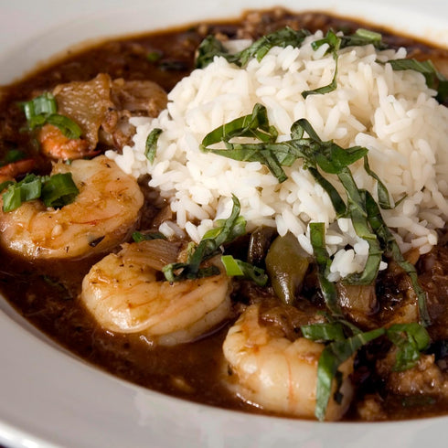 5 oz 25 Ragin' Cajun Authentic Gumbo Mix - Box, No MSG - Louisiana Creole Gumbo Base for Chicken, Sausage & Seafood