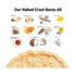 Frozen 6oz Cappello's Gluten Free Almond Flour Thin Crust Naked Pizza
