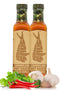 Hank Sauce Camouflage Hot Sauce, Versatile Hot Pepper Sauce with Fresh Cilantro, Garlic & Aged Peppers